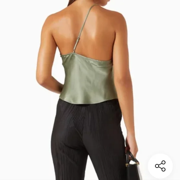 Anine Bing NWT silk "Mandy" camisole Sz L - Picture 2 of 10